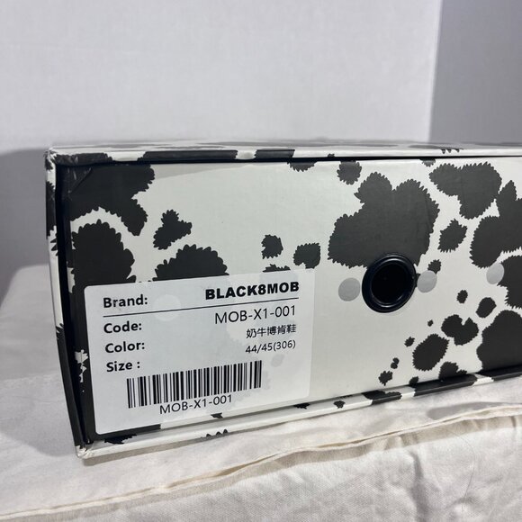 BLACK8MOB Cowhide Rivet Clogs Rare Japan Exclusive Size 44–45 main image 7